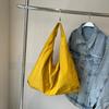Women Simple Shoulder Bag Multi-Pocket Commuting Tote Bag Large Capacity Nylon Underarm Bag Versatile Shopping Handbag Tote