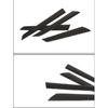 Carbon Fiber Interior Door Handle Panel Strips Trim for Mercedes Benz C Class W204 2007-2014 Car Accessories