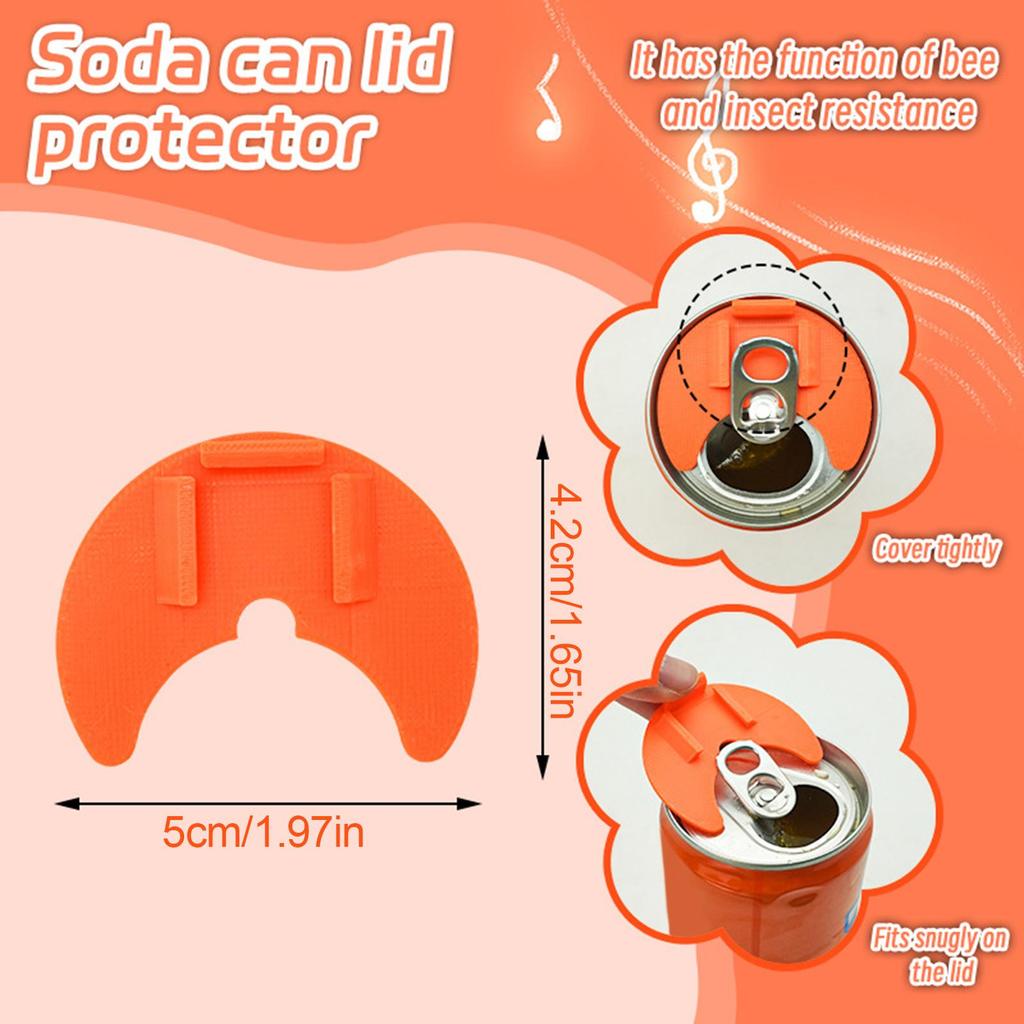 Soda Can Lids Beverage Can Lids Reusable Protector Dustproof Sealers For Juice Drink Soda Beer Camping Picnic can covers