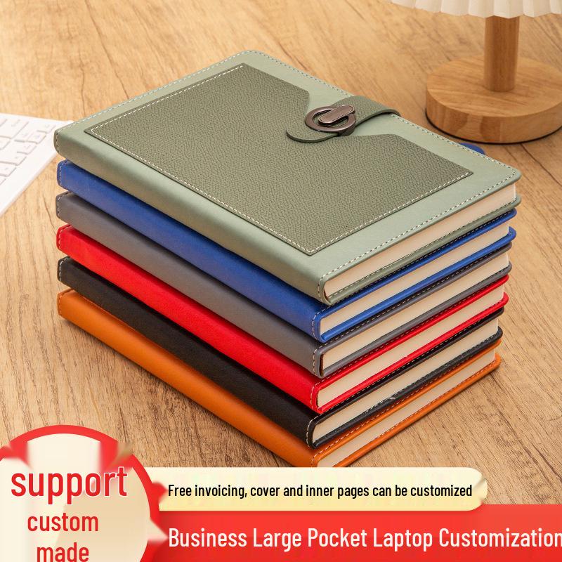 Luxury Business Notebook Gift Set with Custom Logo - Ideal for Company Meetings