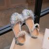 Sommer Herbst Mädchen Lederschuhe Mode Pailletten Baby Mädchen Sandalen Kinder Prinzessin Schuhe Größe 21-36