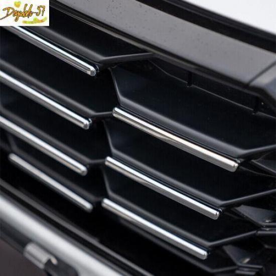 Chrome Front Grille Grill Mesh Strips Trim 21Pcs New For Honda CRV CR-V -24