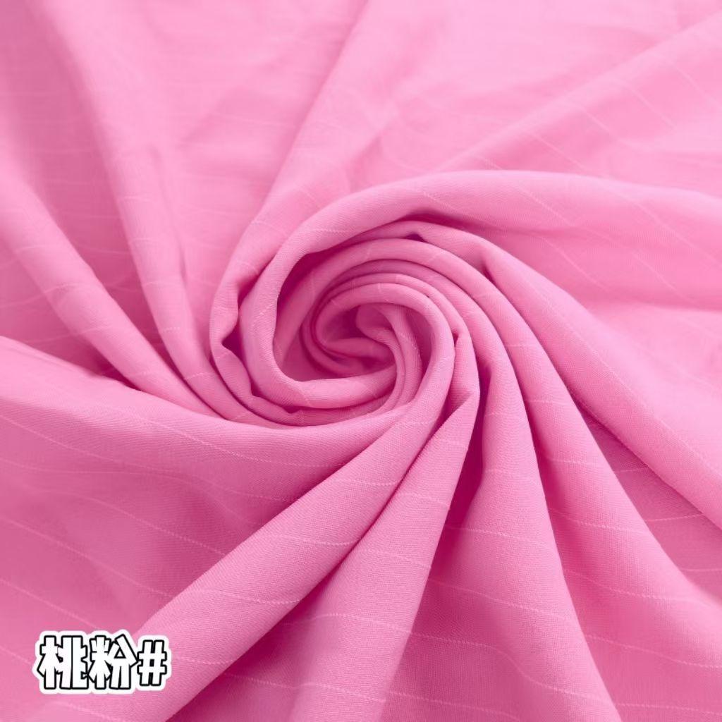 Klassischer Streifenanzugstoff Knitterfest pro Meter für Hosen Röcke Uniformen DIY Nähstoff Hängend Elastizität Weiß Rot