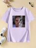 Y2k Casual Crew Neck Cat Print T Shirts Manga Kids Childrens Tshirt Boys Girls Summer Spring Casual Top Tee