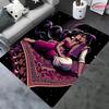 Nuovi Scaffali! Tappeto Classico Principessa Aladdin, Area Soggiorno Camera da Letto Ufficio Stanza dei Bambini a Scelta, Tappetino Antiscivolo Lavabile Regali