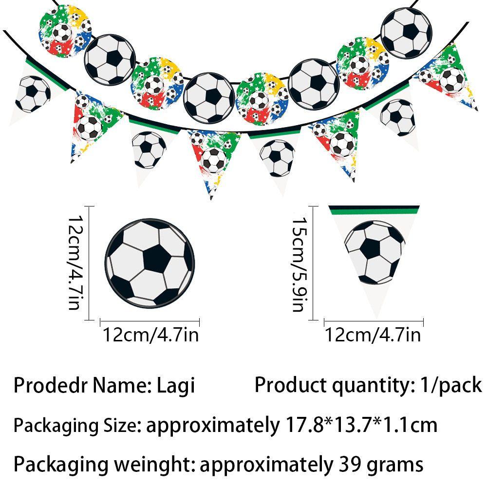 World Cup Soccer Party Tableware Set: Disposable Paper Plates, Cups, Straws, Tablecloths, Banners, and Decorations