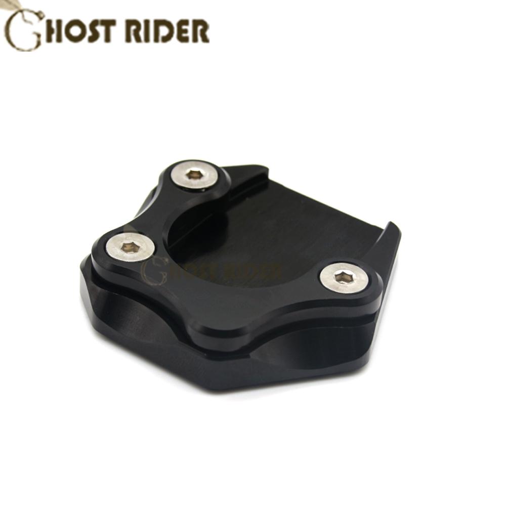 Motorcycle Kickstand Foot Side Stand Extension Pad Support Plate for SUZUKI GSR750 GSR 750