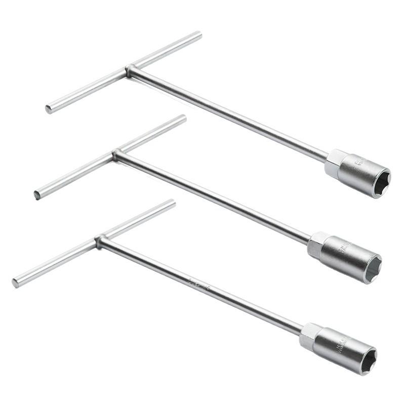 Longdexin T-Handle Multi-Functional Hex Socket Wrench for Car and Motorcycle Repair
