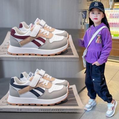 Tênis infantil para meninos e meninas, super resistente ao desgaste, confortável, com sola macia, tênis de corrida