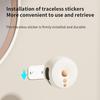 UV Toothbrush Sanitizer 2 Slots USB Rechargeable No Drilling Portable Home Travel Bathroom Wall Mounted Electric Toothbrush Holder Cleaner