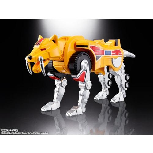 TAMASHII NATIONS Soul of Chogokin Dinosaur Sentai Zyuranger Beast Emperor Daijuujin GX-72 Daijuujin & GX-78 Dragon Caesar, approximately 260mm, ABS &