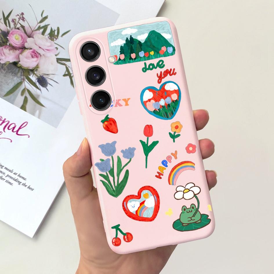 For Cover Samsung Galaxy A15 Phone Case Fashion Pattern Soft Silicone Cover For Samsung A15 Hoesje A 15 GalaxyA15 SM-A155F Funda