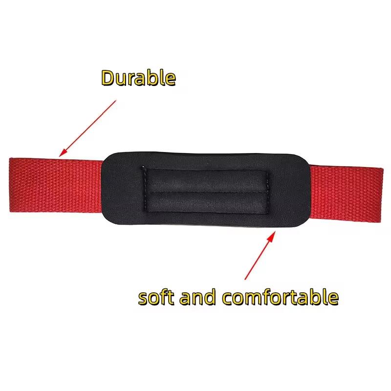 Lifting Straps Gym Barbell Deadlift Booster Belt Fitness Anti-slip Hand Wraps Wrist Straps Fitness Training Auxiliary Belt