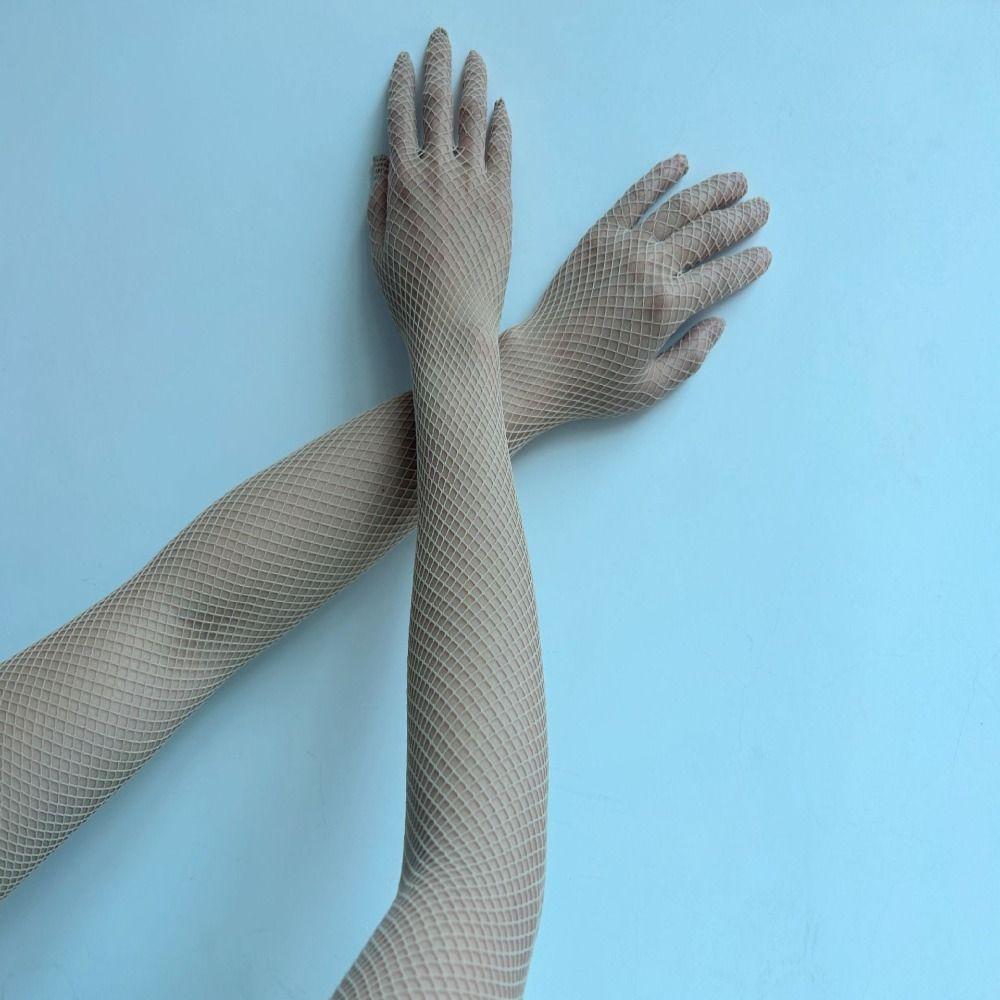 

Сонцезахисні рукавички Black Rock Gloves Stretch Driving Mitens Dance Long Gloves Dancing Party Skin