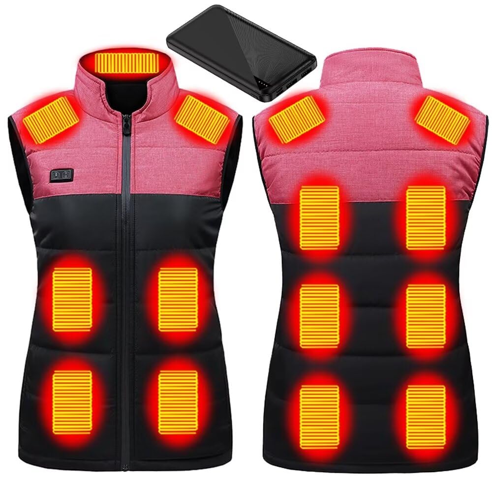 Stock Clearance Places of Heat Generation Electric Heating Heater Independent Front and Rear Temperature Sleeveless Jacket for Cold Quick for Outdoor