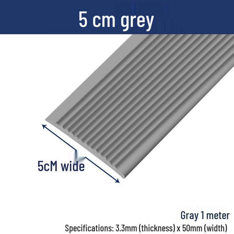 Samoprzylepna listwa krawędziowa ze antypoślizgowego PVC na stopnie schodów dla przedszkoli