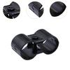 Pipe Connector Clamp Pipe Joint Component Black,Rust Resistant Sturdy Pipe