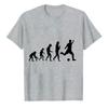 Theory of HuUnisex Evolution Soccer Evolution TShirt Unisexs Evolution of Fishing Tee Angler FisherUnisex Graphic Shirt  Humor Sports