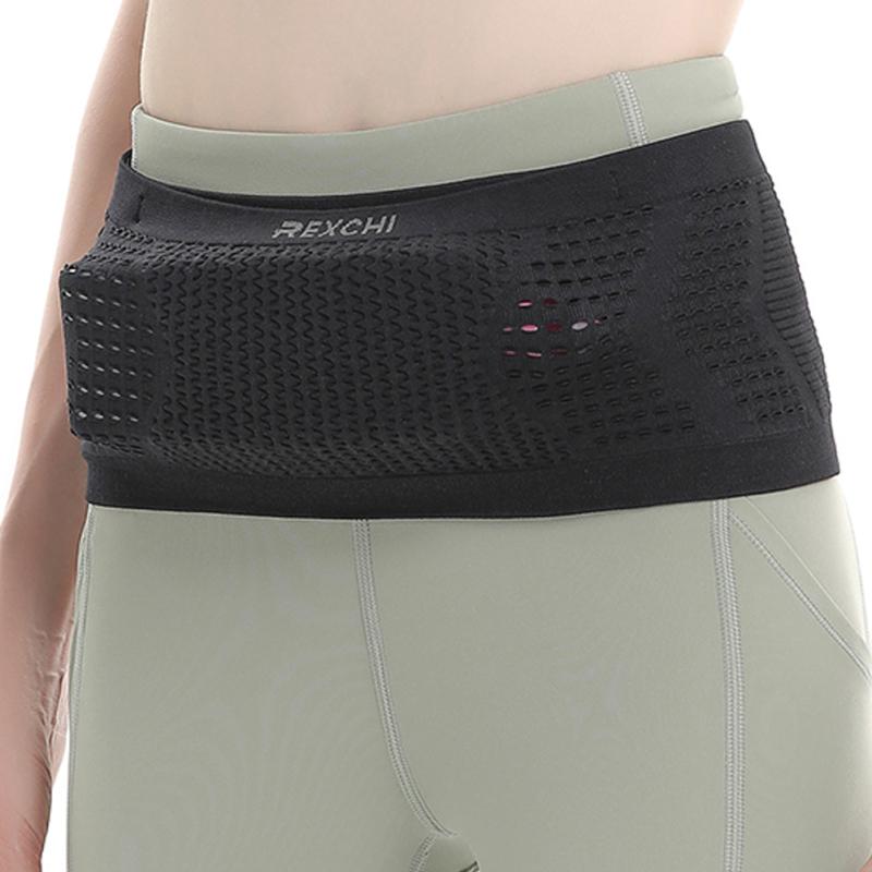 Men Women Running Waist Bag Large-capacity Breathable Non-slip Phone Holder Belt Bag For Outdoor