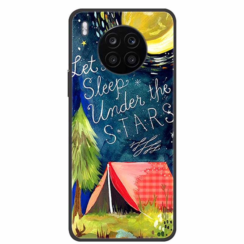 For Huawei Nova 8i Case Shockproof Soft silicone TPU Back Cover For Huawei Nova 8i Phone Cases Nova8i Nova 8 i 2021 Cute Cartoon