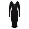 Armani Exchange Womens/Ladies V Neck Bodycon Dress