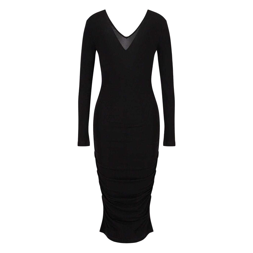 Armani Exchange Womens/Ladies V Neck Bodycon Dress