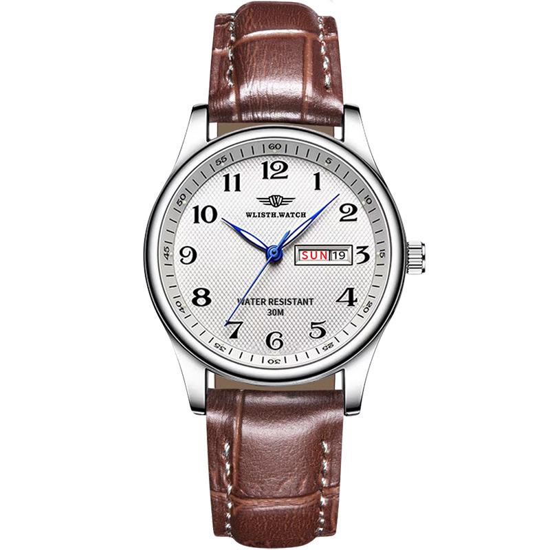 Wolis Luxury Waterproof Men's Day-Date Luminous Watch
