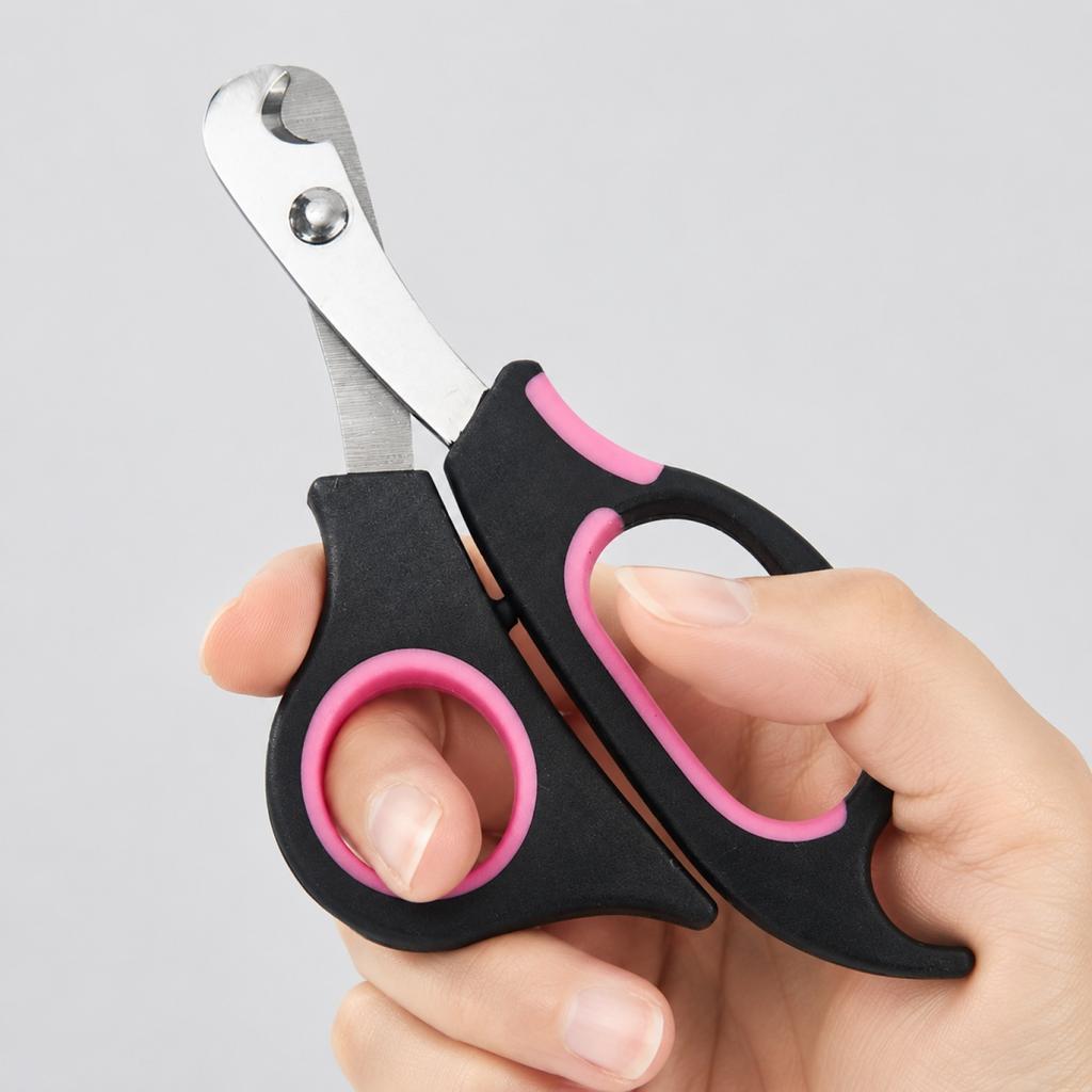 Large Size Pet Nail Clippers Professional Grooming Tool with Safety Lock and Ergonomic Handle for Precise Nail Trimming