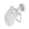 1PC Polished Bathroom Toilet Roll Paper Holder Rack Wall Mounted Tissue Cover Silver