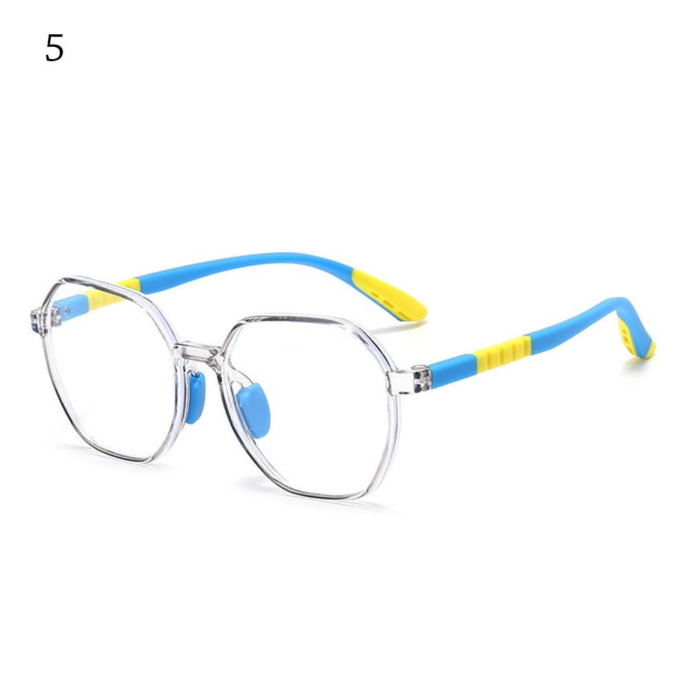 Eye Protection Kids Glasses TR90 Ultra Light Frame Comfortable Eyeglasses  Children Boys Girls