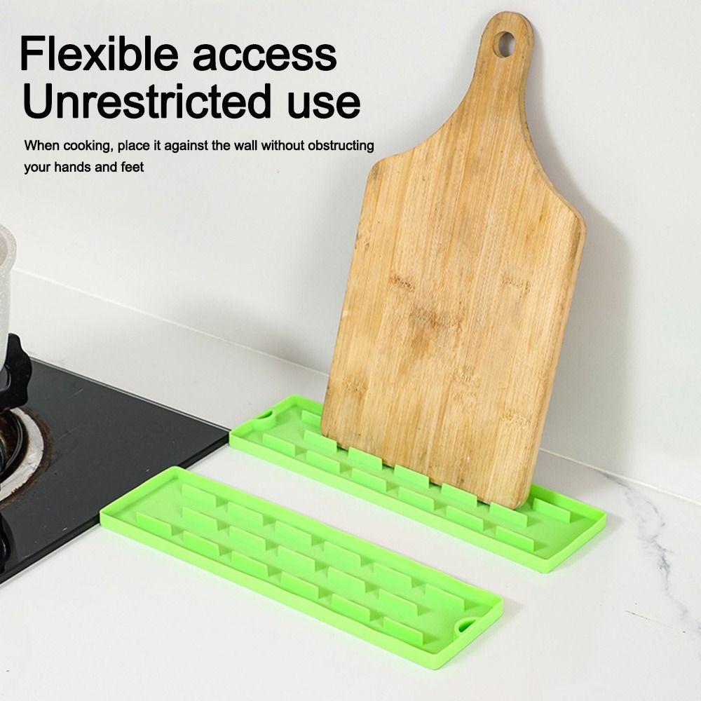 Multi-function Countertop Pot Lid Storage Mat Splash Non-Slip Silicone Drain Mat Countertop Protector Kitchen Sink Pad