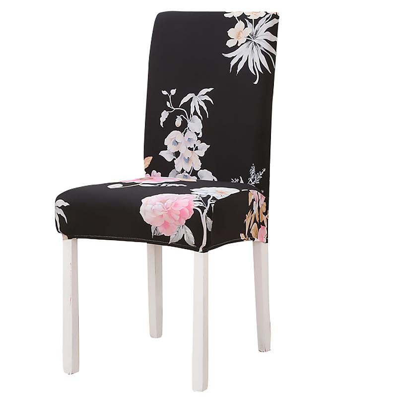 Dining Chair Slipcover,High Stretch Removable Washable Chair Seat Protector Cover for Home Party Kitchen Hotel Wedding Ceremony