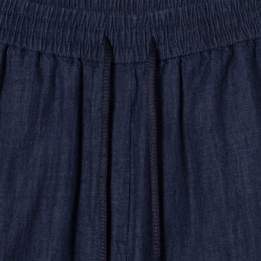 [Lacoste] Women's Linen Banding Wide Pants HF611E-56G166