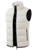 Men's Fashionable Winter Vest 2025: Casual Stand Collar, Sleeveless, Thick Warm Gilet Jacket