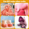 Crochet Set, Yarn, Amigurumi, Potted Plant, Handmade Kit (Sunflower)
