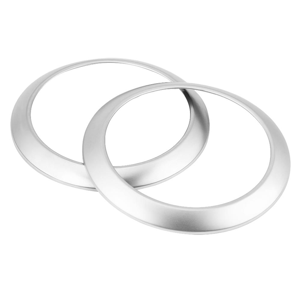 2Pcs Car Side Air Conditioning Vent Ring Frame Cover Trim for Mercedes Benz E Class W213 16 18
