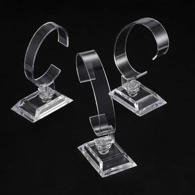 Bracelet Bangle Watch Display Racks Transparent Watch Display Holder  Shop Counter