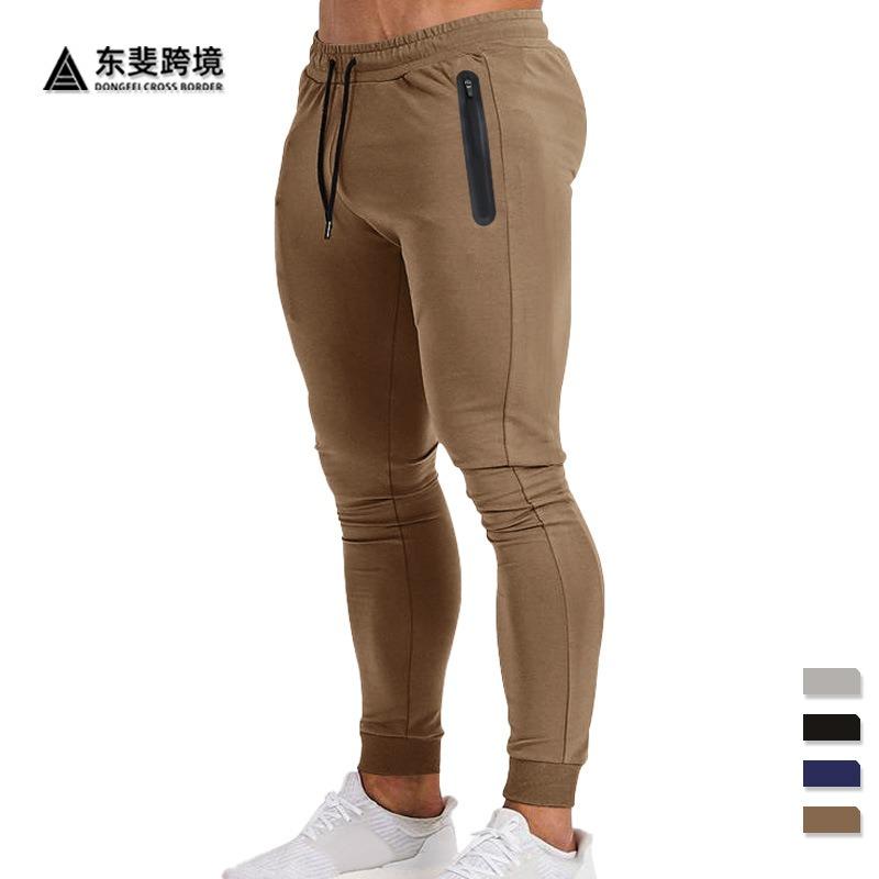 Spring and Summer Men's Casual Sports Trousers Fitness Muscle Doctor Running Men's Pants Sports Casual Trousers