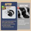 53PCS 1/2 Inch 3/8 Inch Cable Clamps Stainless Steel Tape Clamps Insulated Hose Pipe Sturdy Wire Clamp for Automotive Industry