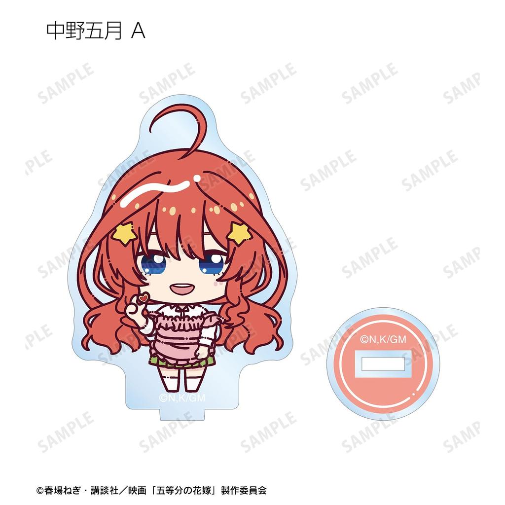 Armabianca Quintessential Movie Trading Acrylic Uniform Apron 72 X 65 X Box of 10 "The Quintuplets" Stands, Ver., Approx. 3mm,