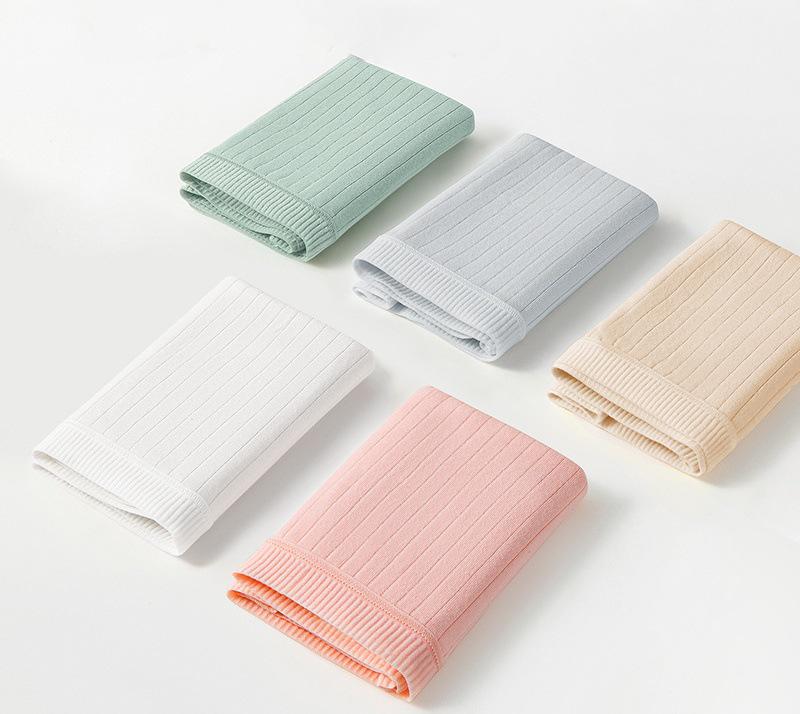 Cueca Descartável Listrada para Gravidez Diária - Estéril, Portátil, Amigável para Viagem, Embalada Individualmente para Mulheres