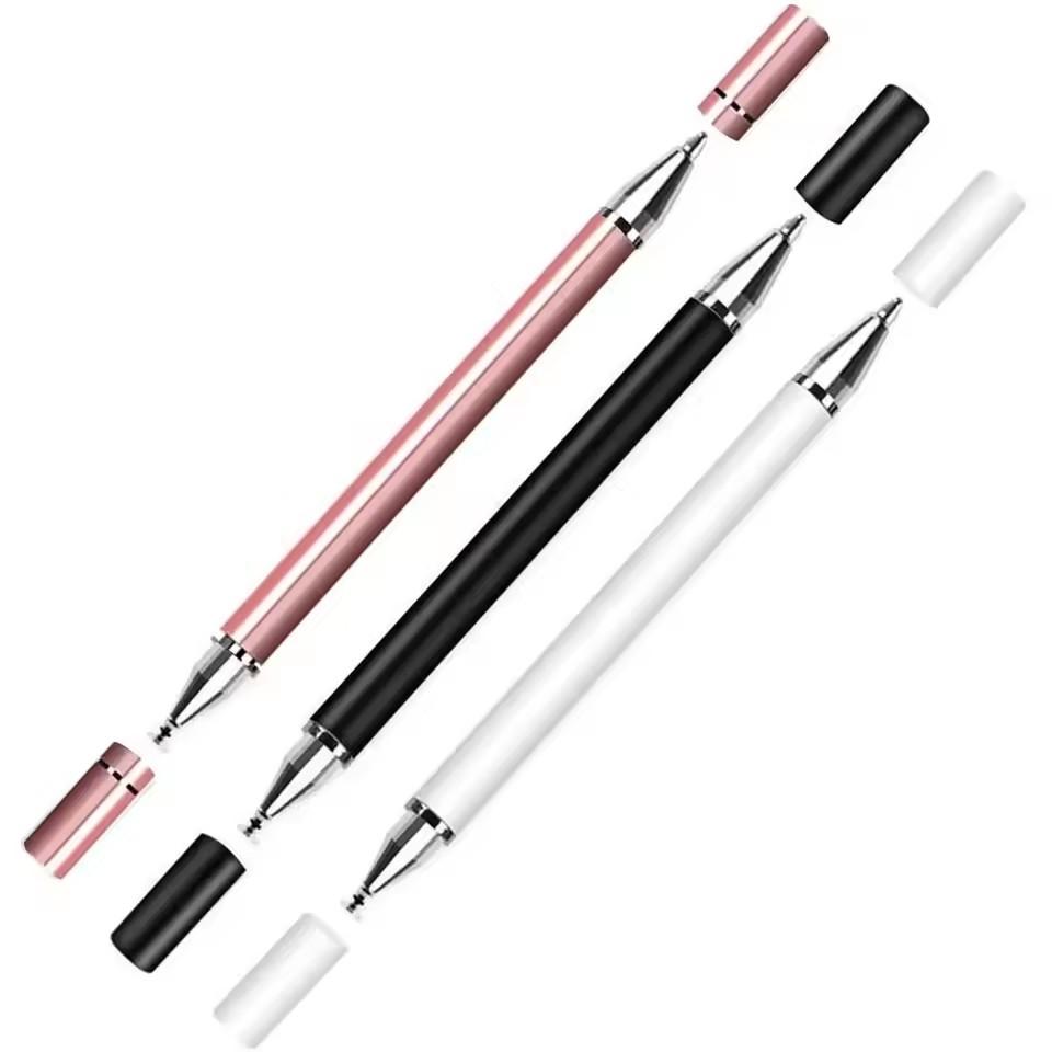 2-in-1 Tablet-Stift Stylus-Stift Zeichenbildschirm-Touch-Stift für iPhone iPad Tablet Kapazitiver Zeichenstift für Mobiltelefon Android-Telefon