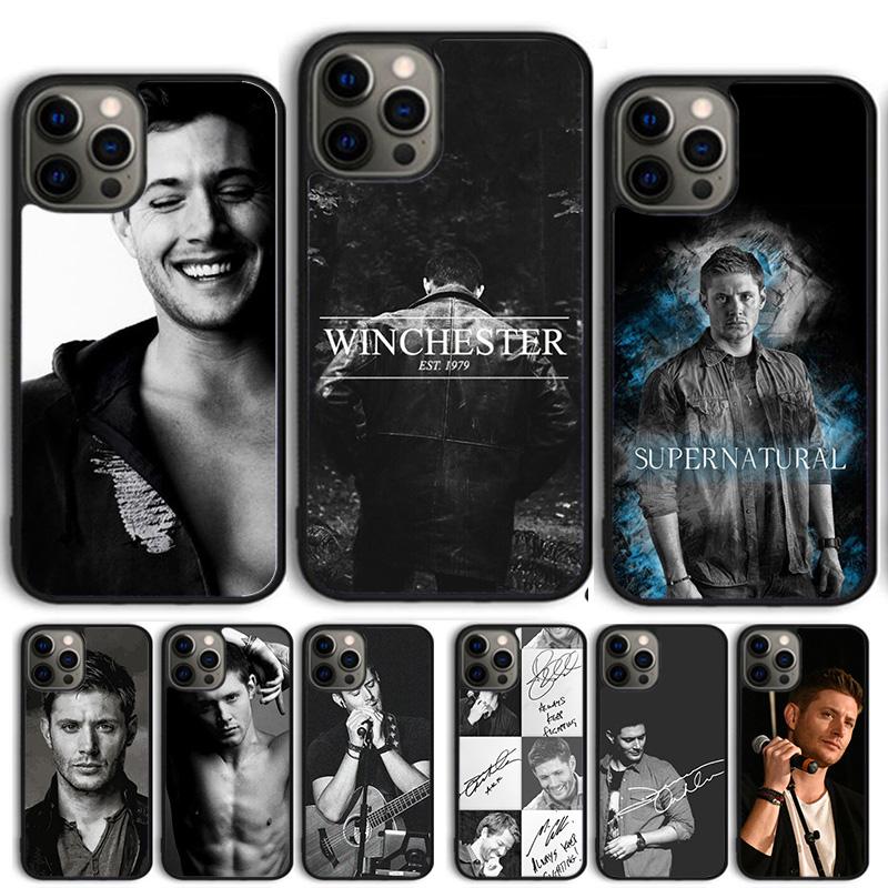 Supernatural Jensen Ackles Phone Case For iPhone 17 Air 14 15 16 13 12 Max Cover For Apple 11 Pro Max 6S Plus Coque