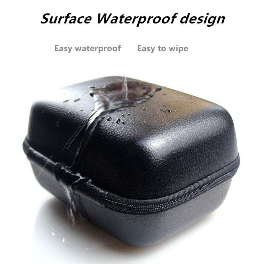 PU Leather Spinning Reel Bag Waterproof Fishing Reel Storage Box  Fishing Supplies