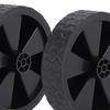 Replacement Wheels for Folding Utility Cart - Set of 2