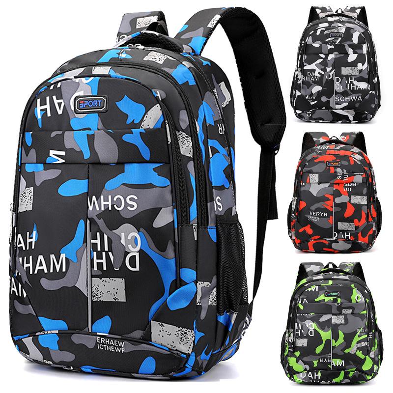 Travel Backpack Printed Fashionable Durable Casual Schoolbag Student