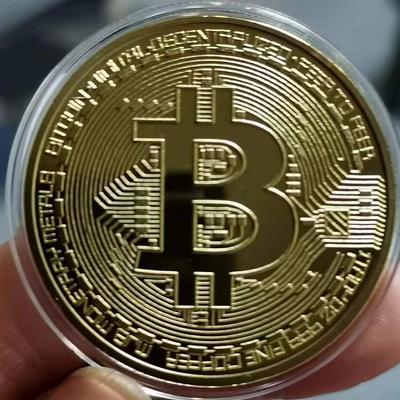 Bitcoin Commemorative Gold Coin