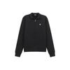 Solid Color Logo Zip Jacket Men Jackets Black 8NPMB8-PJ05Z-1200