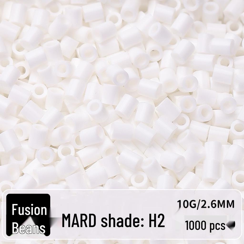 Confezione di Ricarica Perline Termofusibili da 264 Colori - 1000 Perline, 2,6 MM, Materiali per Puzzle 3D Fai da Te