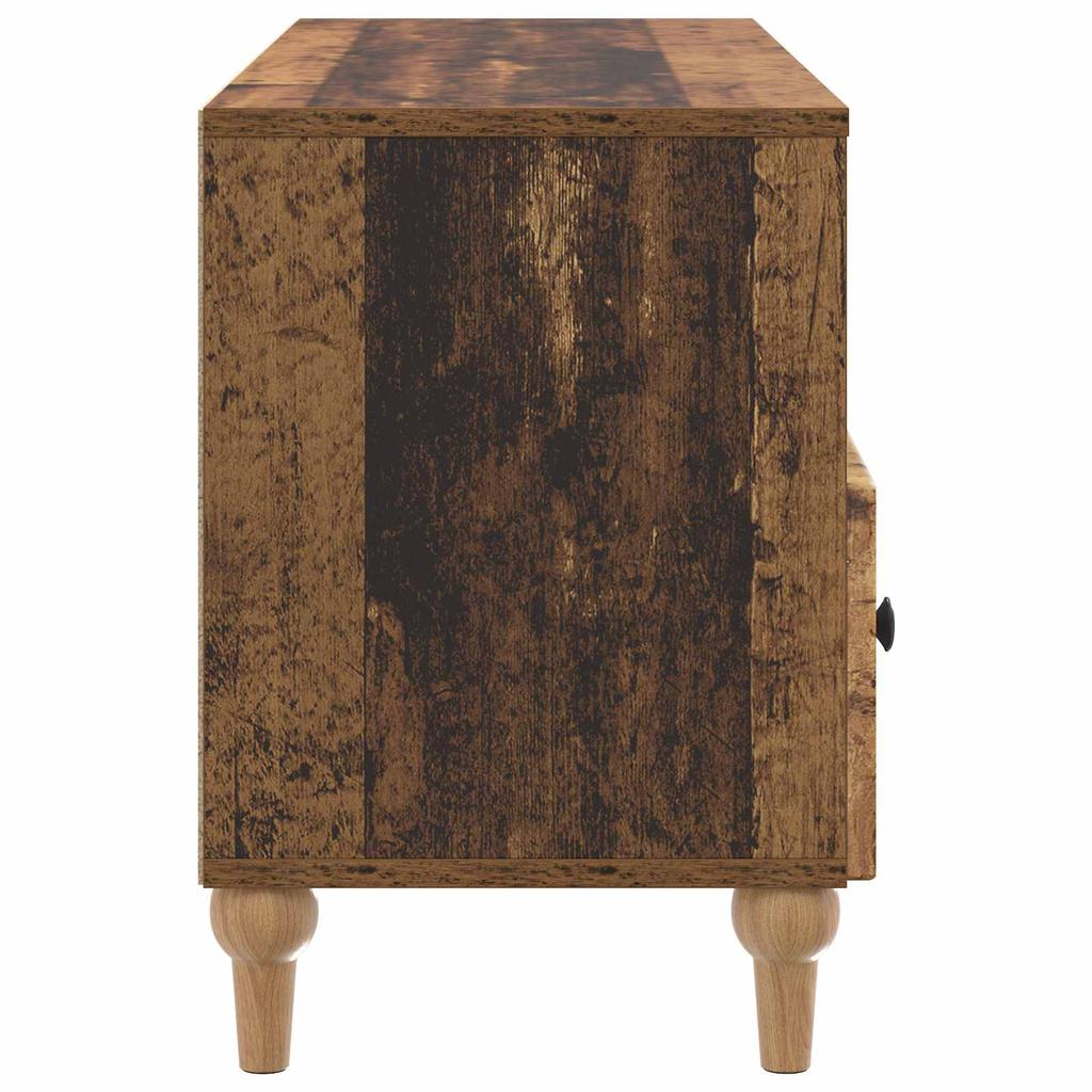 TV Cabinet Reclaimed Wood Look 102 x 34.5 x 50 cm Engineered Wood